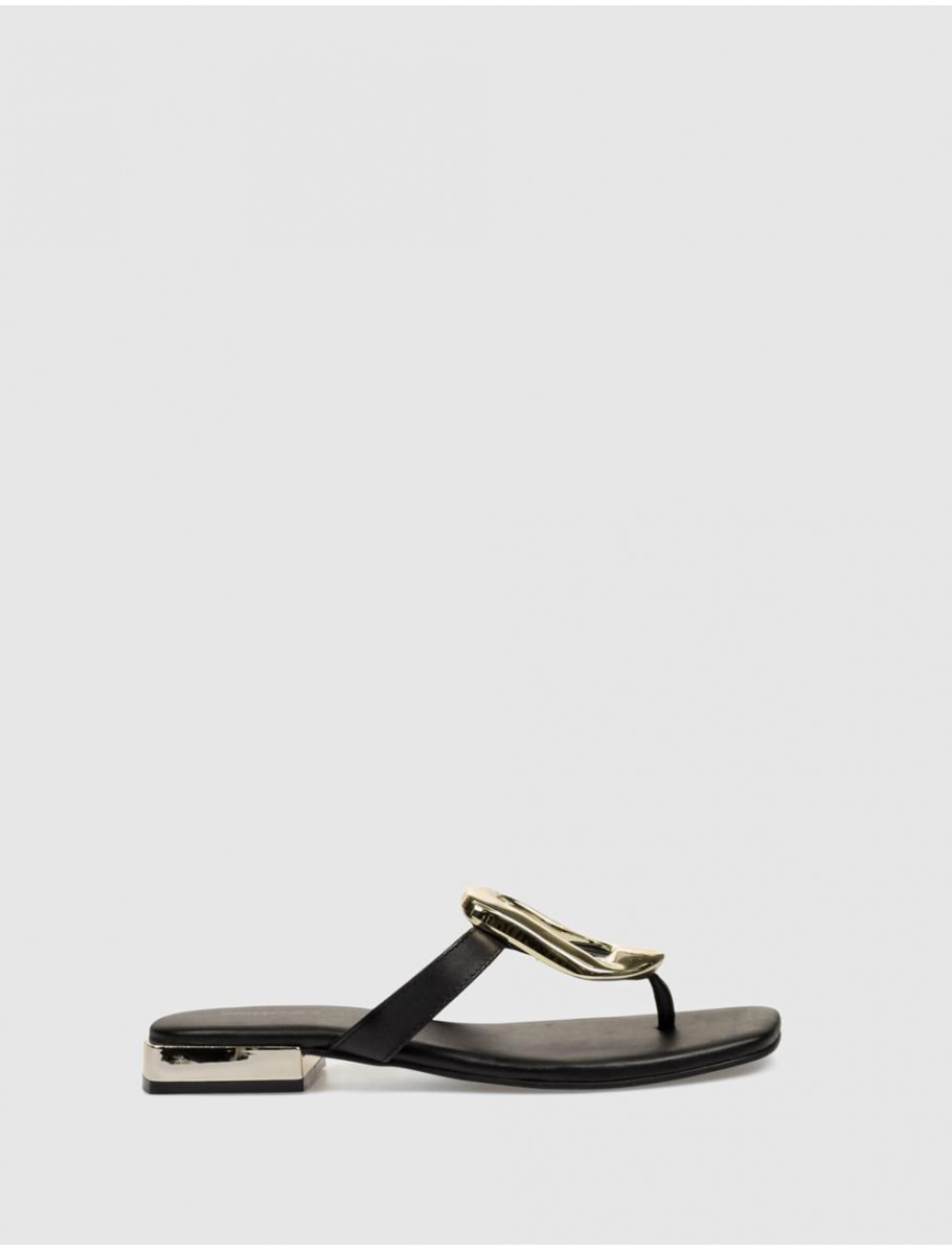 SANDALIA GIOSEPPO VENDRES NEGRO