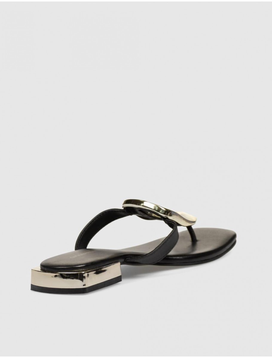 SANDALIA GIOSEPPO VENDRES NEGRO