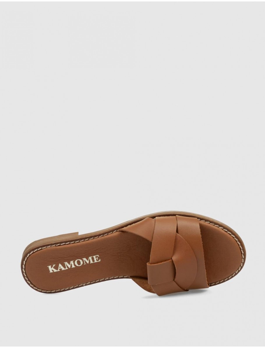 SANDALIA KAMOME GADA CUERO