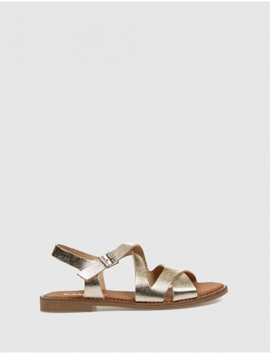 SANDALIA KAMOME SSIRE PLATINO