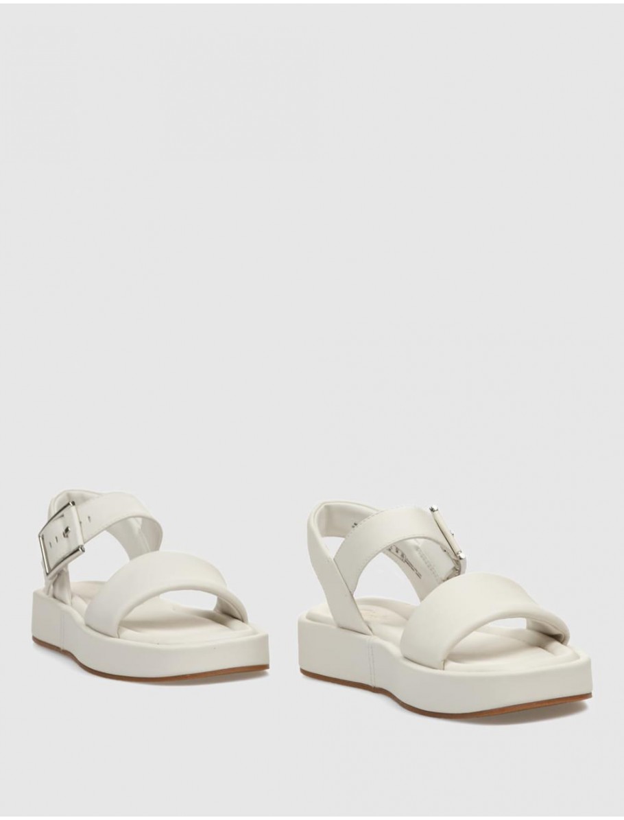 SANDALIA CLARKS ALDA STRAP BLANCO