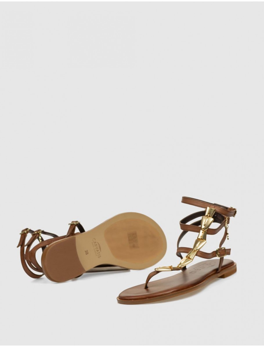 SANDALIA CARYATIS 621006 MARRoN
