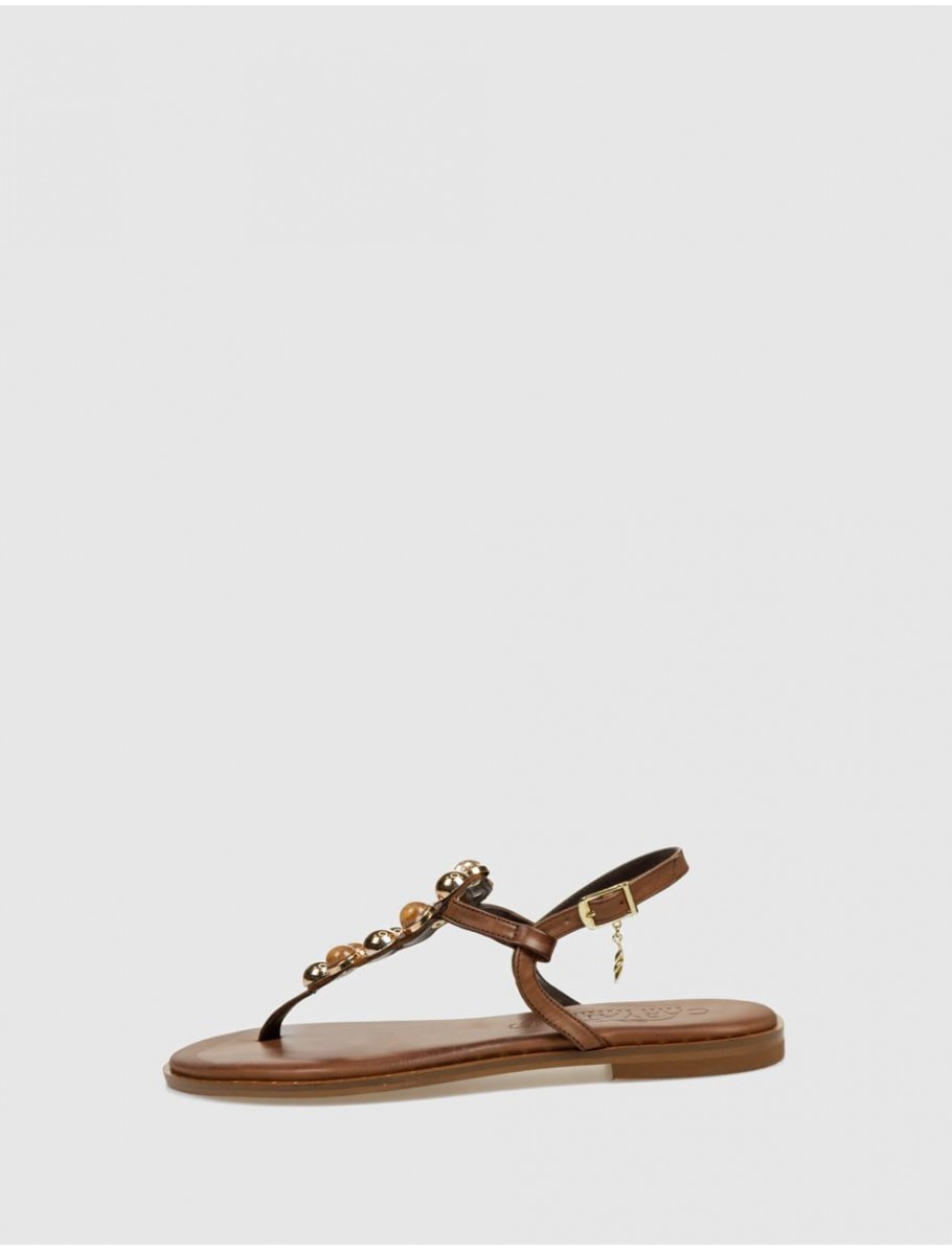 SANDALIA CARYATIS 62040 MARRoN