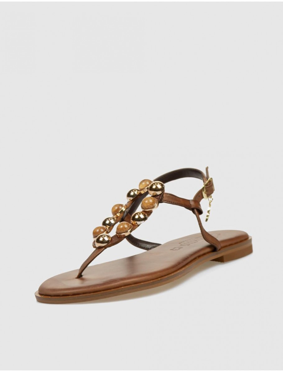 SANDALIA CARYATIS 62040 MARRoN