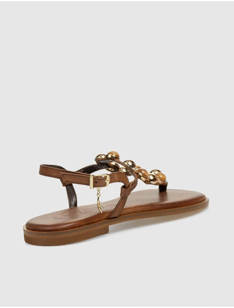 SANDALIA CARYATIS 62040 MARRoN