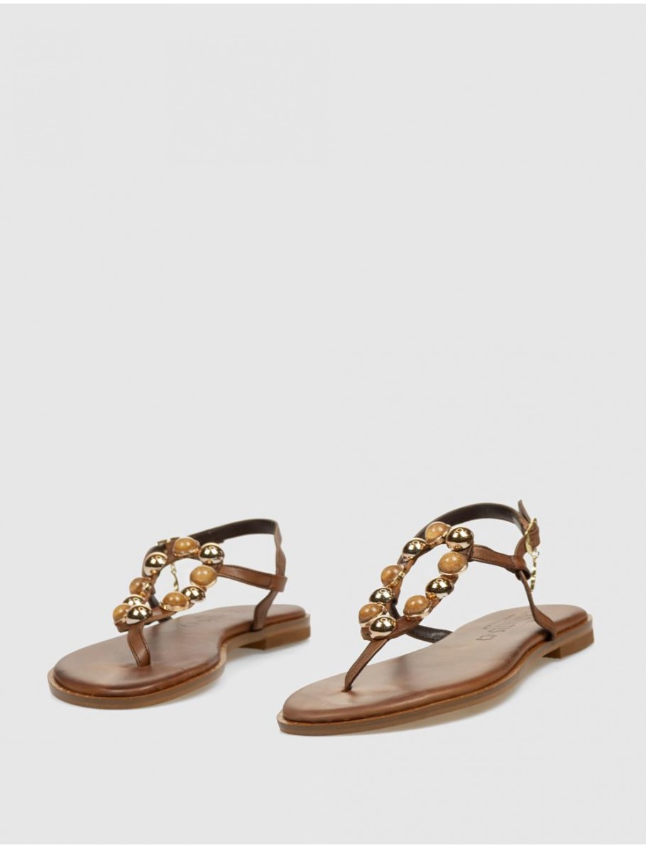 SANDALIA CARYATIS 62040 MARRoN