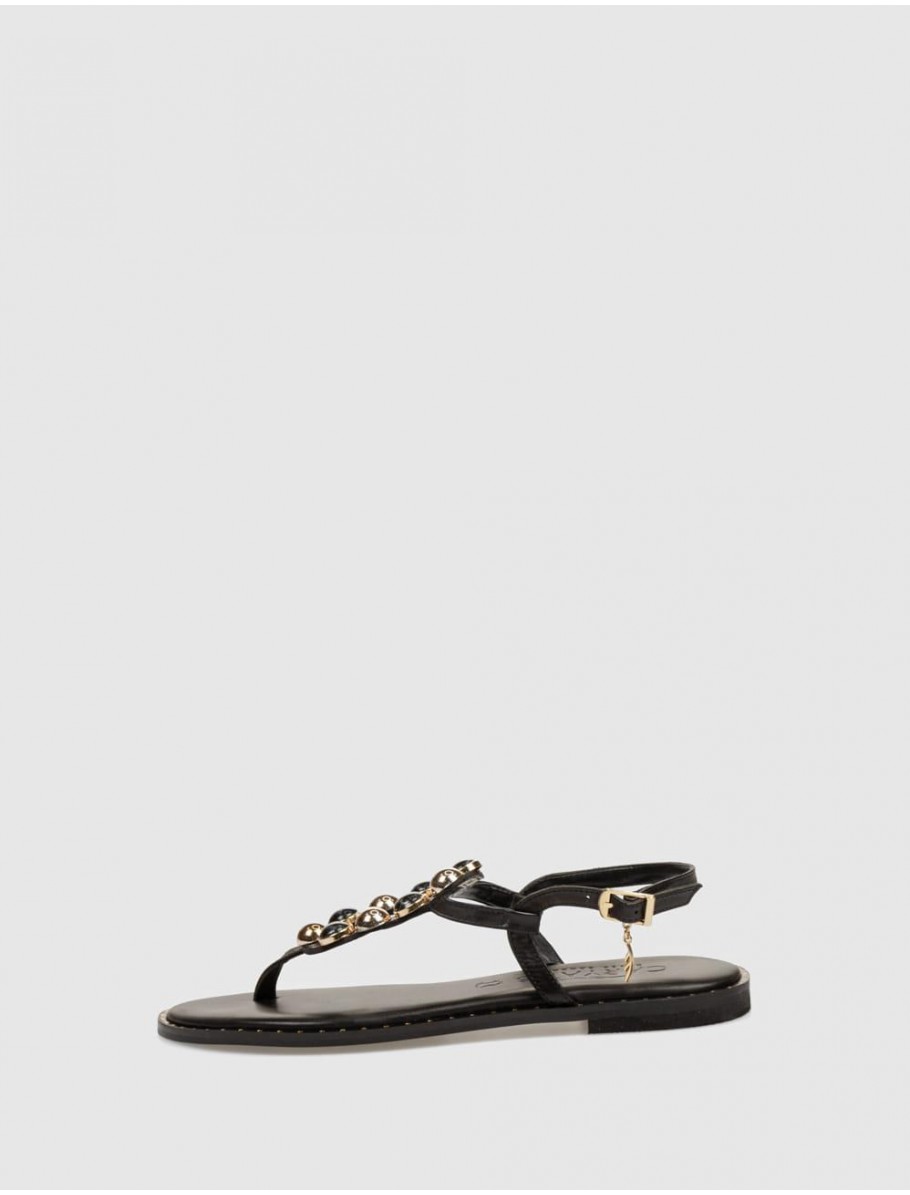SANDALIA CARYATIS 62040 NEGRO