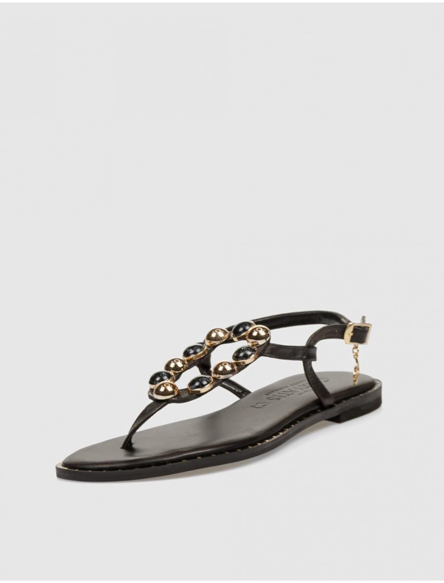 SANDALIA CARYATIS 62040 NEGRO