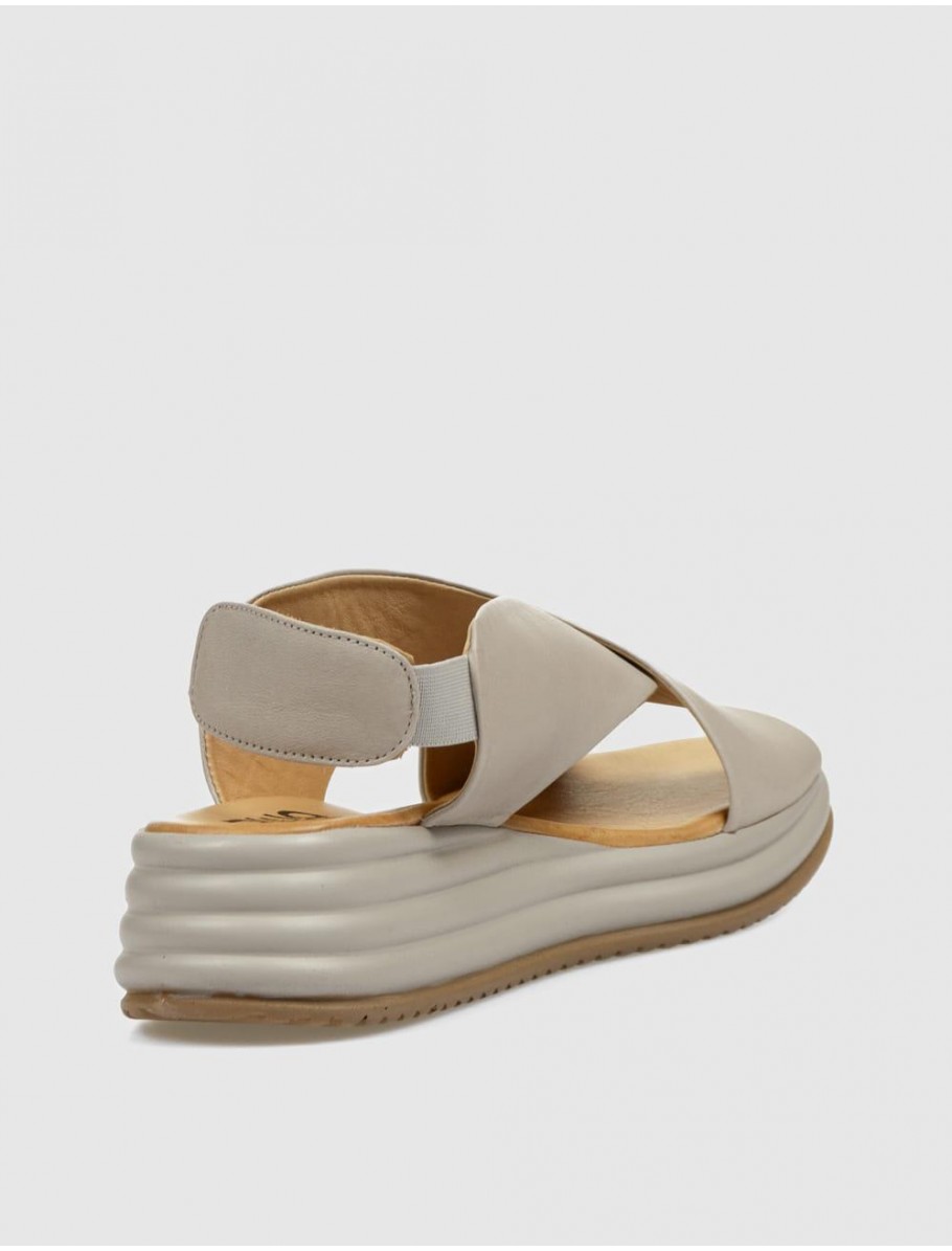 SANDALIA BUENO WY5703 PLATA
