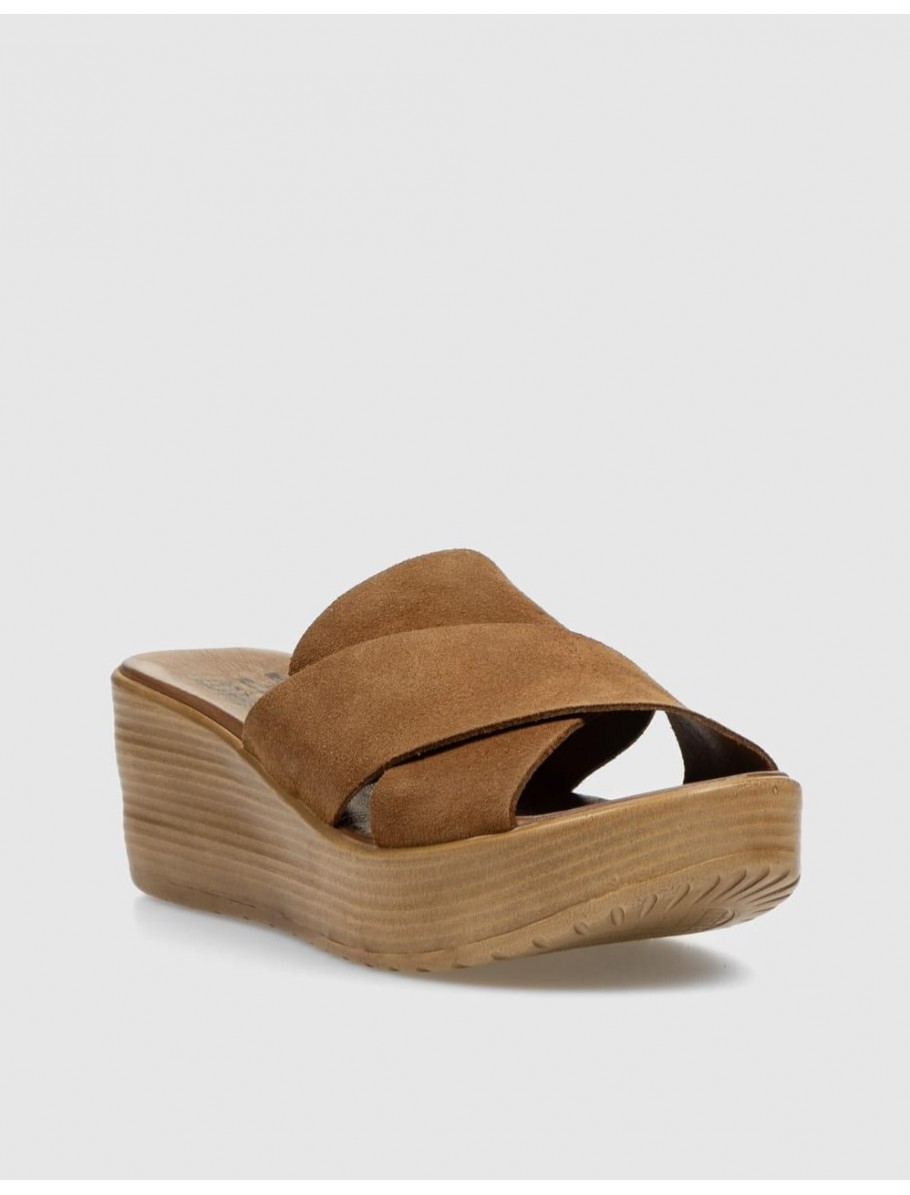 SANDALIA BUENO WA4703 TAUPE