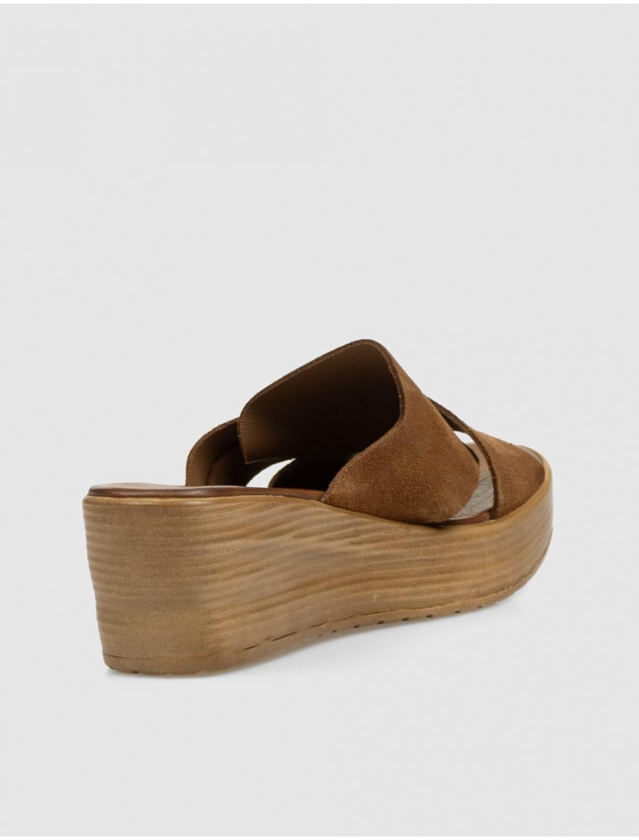 SANDALIA BUENO WA4703 TAUPE