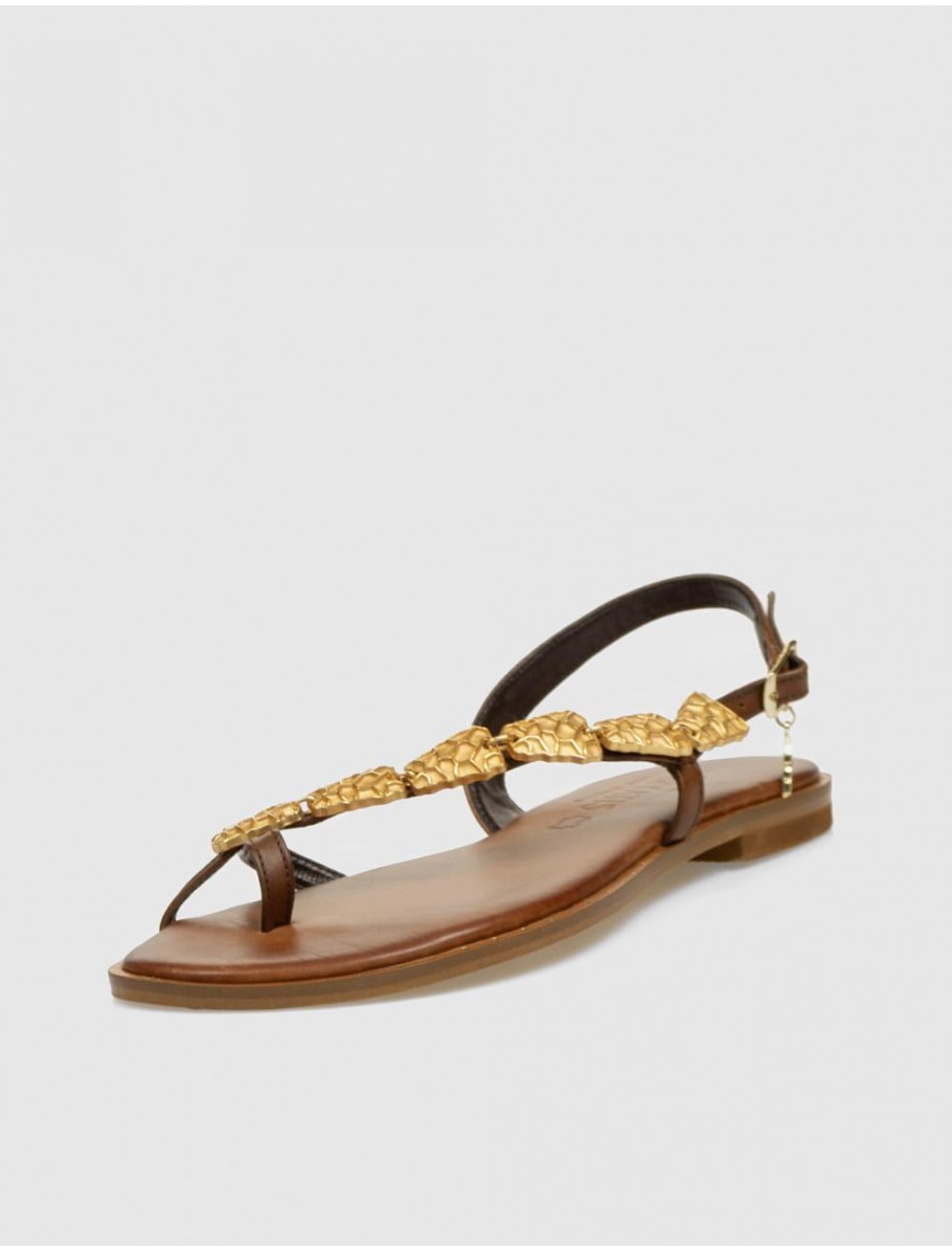 SANDALIA CARYATIS 621615 MARRoN