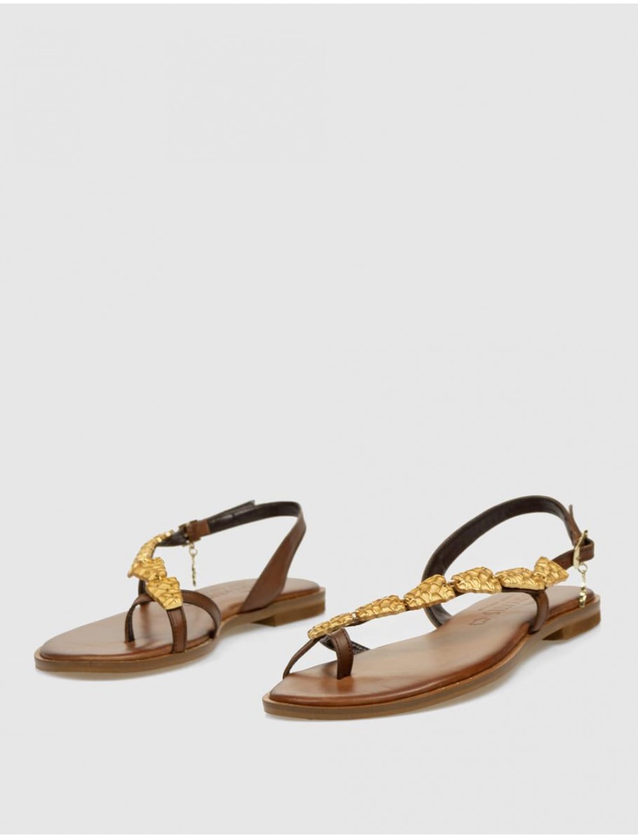 SANDALIA CARYATIS 621615 MARRoN