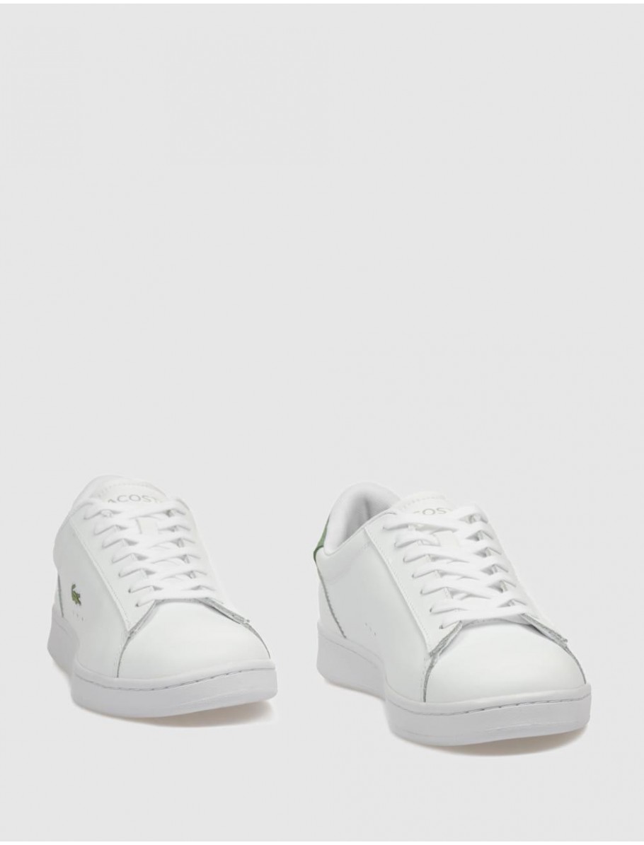 ZAPATILLA LACOSTE CARNABY SET BLANCO
