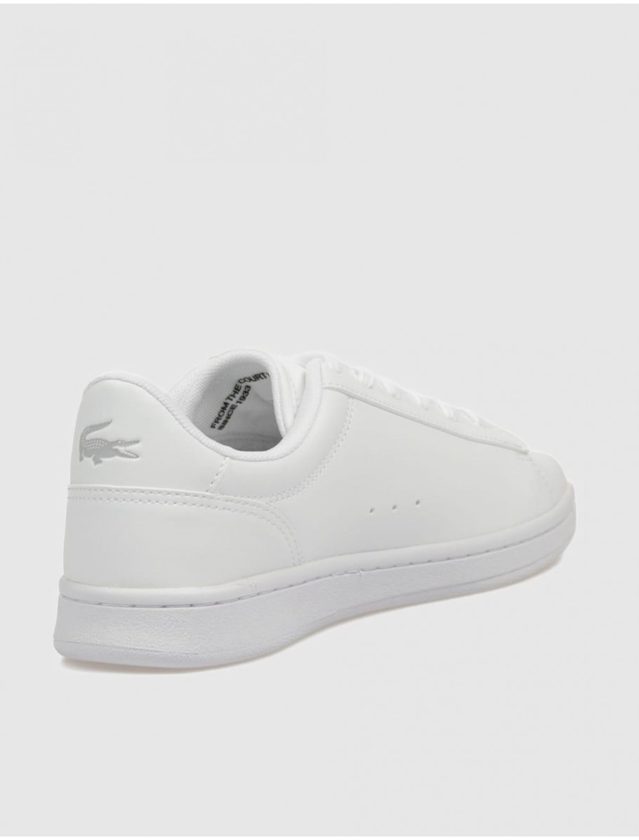 ZAPATILLA LACOSTE CARNABY SET BLANCO