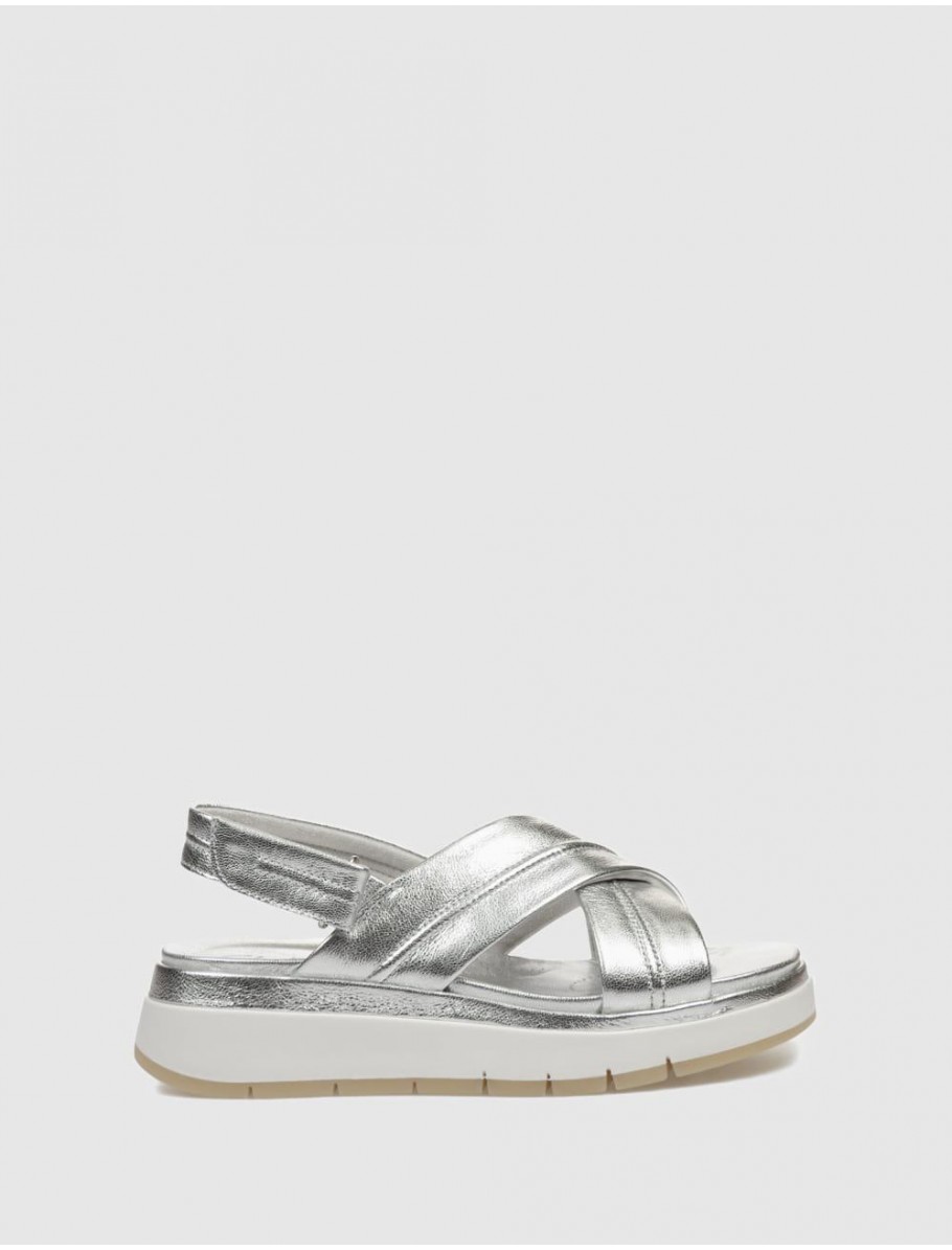 SANDALIA CLARKS TUSCAN CROSS PLATA