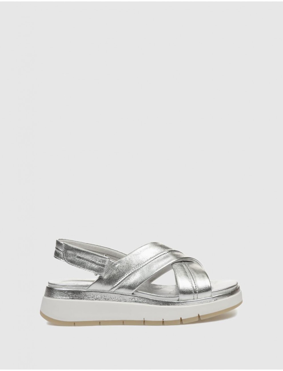SANDALIA CLARKS TUSCAN CROSS PLATA
