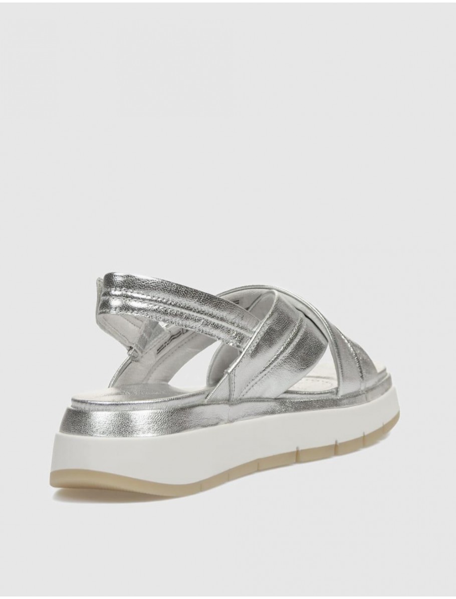 SANDALIA CLARKS TUSCAN CROSS PLATA