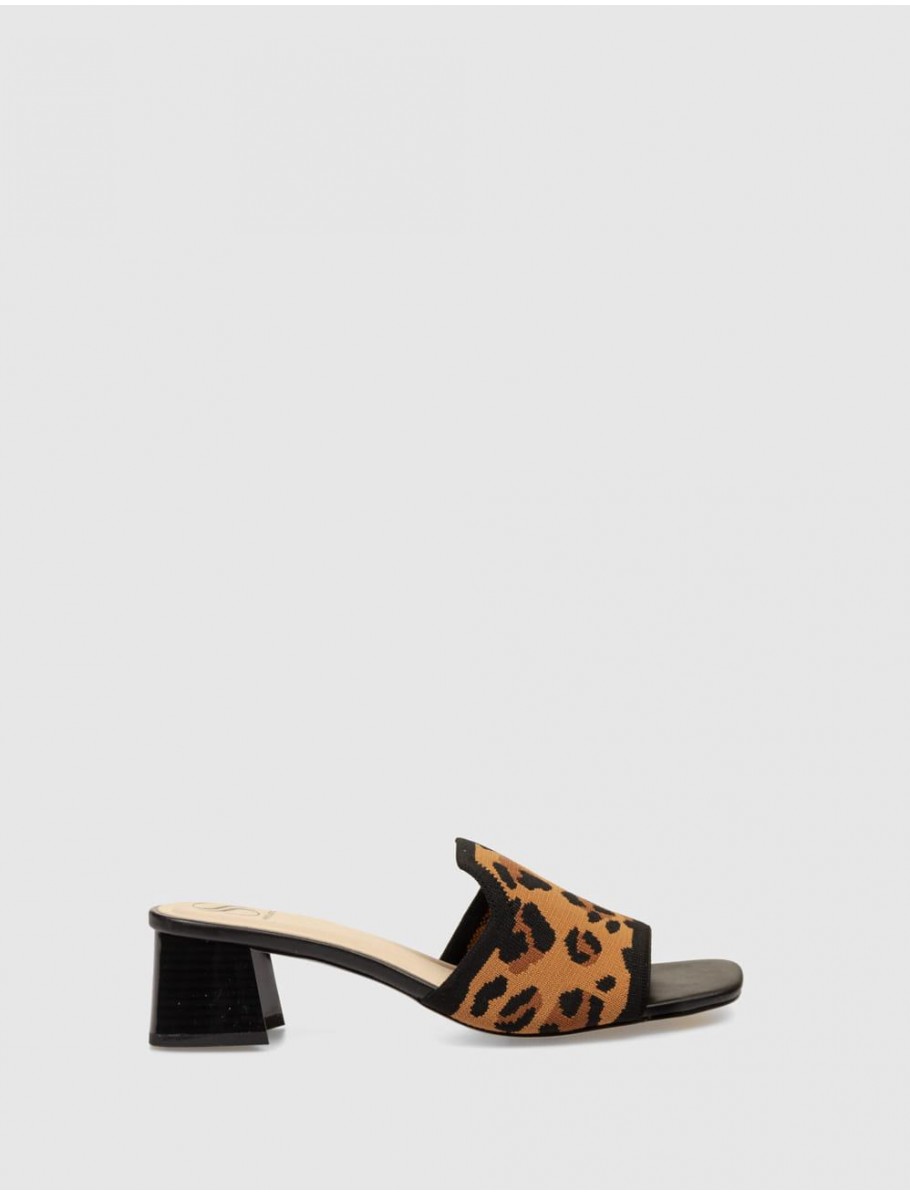 SANDALIA MISS ELASTIC 73030 56 3E LEOPARDO