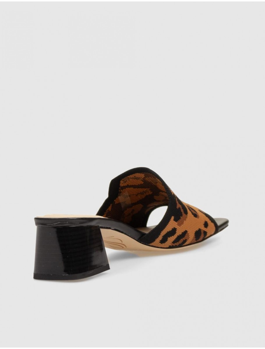SANDALIA MISS ELASTIC 73030 56 3E LEOPARDO