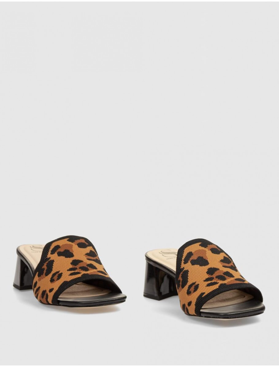 SANDALIA MISS ELASTIC 73030 56 3E LEOPARDO