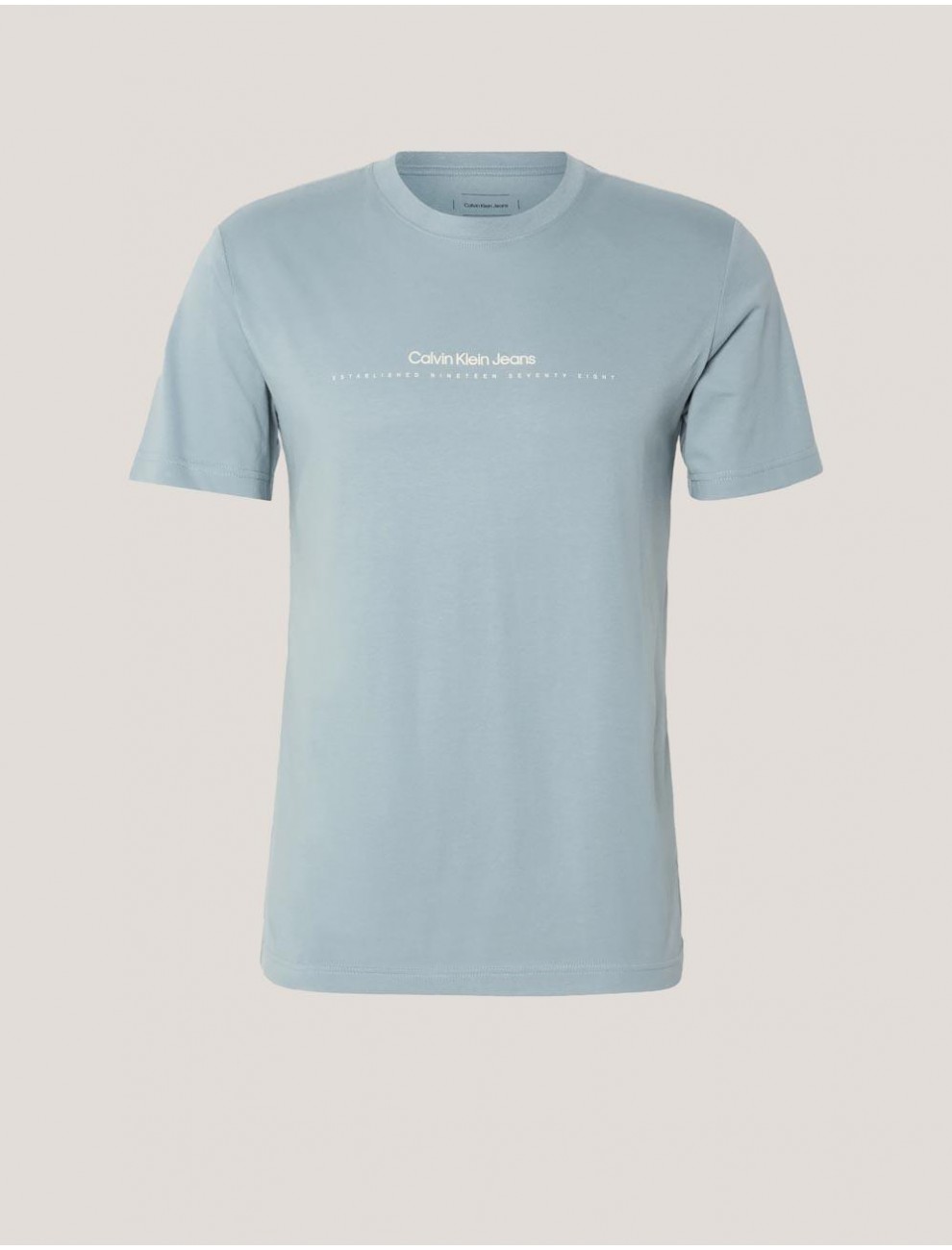 CAMISETA CALVIN KLEIN MINIMAL LOGO TEE AZUL