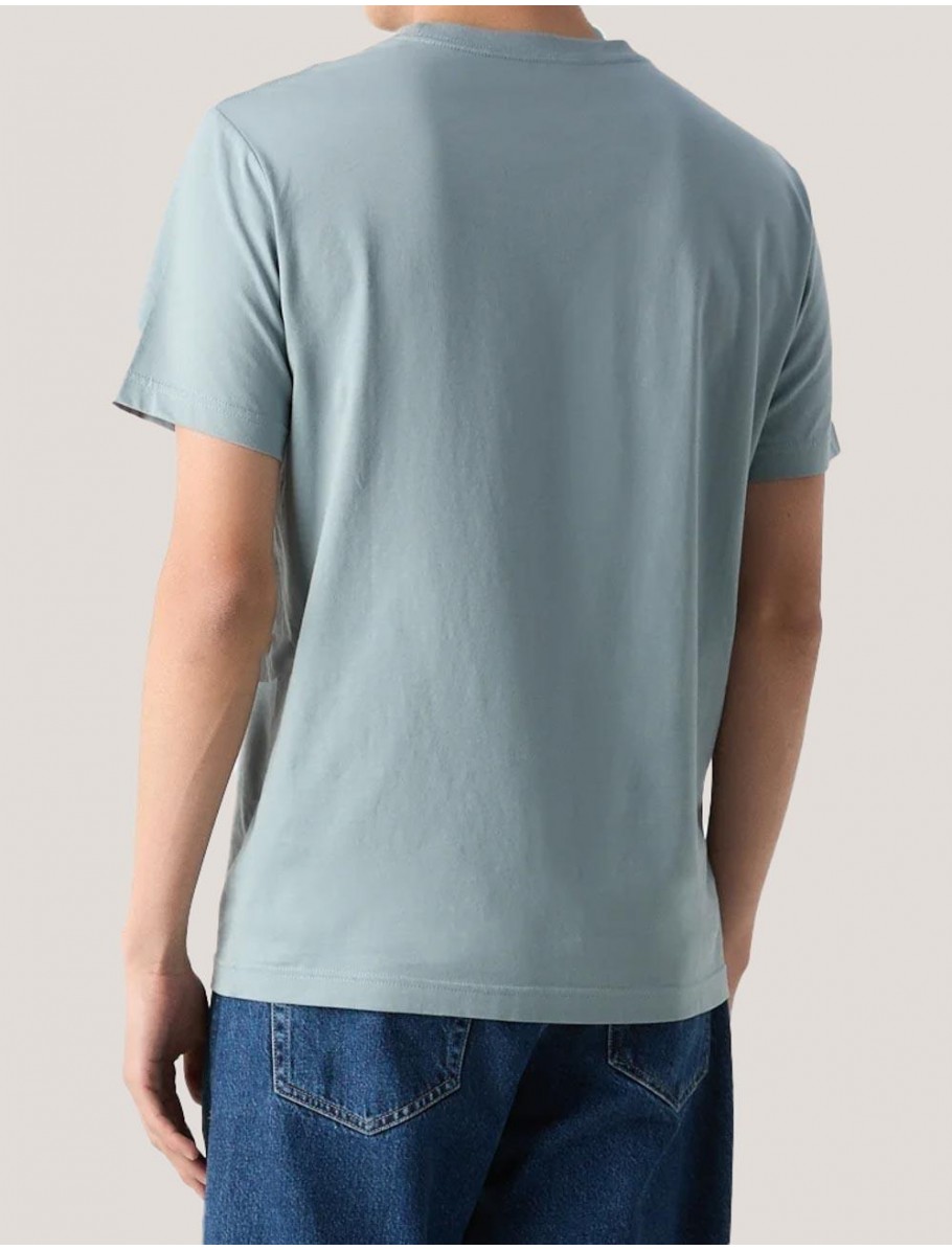 CAMISETA CALVIN KLEIN MINIMAL LOGO TEE AZUL