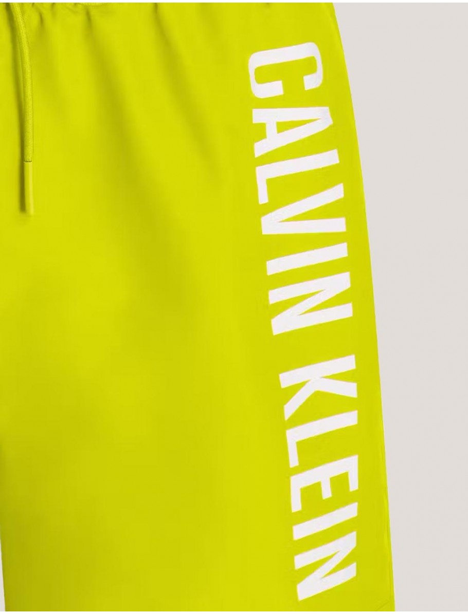BANADOR CALVIN KLEIN MEDIUM DRAWSTRING AMARILLO