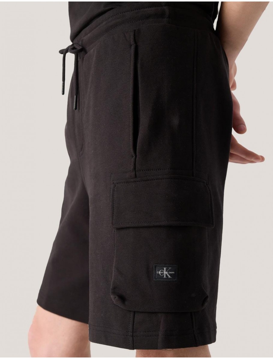 SHORT CALVIN KLEIN WOVEN LABEL SHORT NEGRO