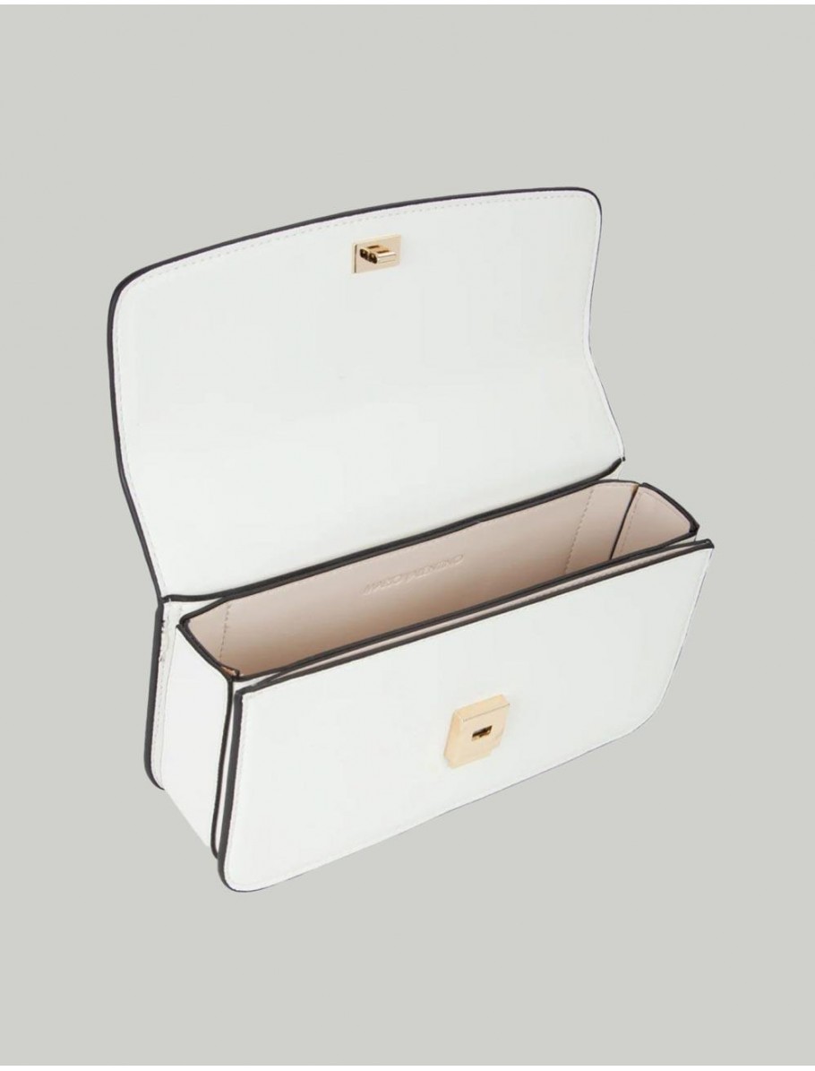 BOLSO VALENTINO BAGS FLAP RE VBS8ZT10 BLANCO