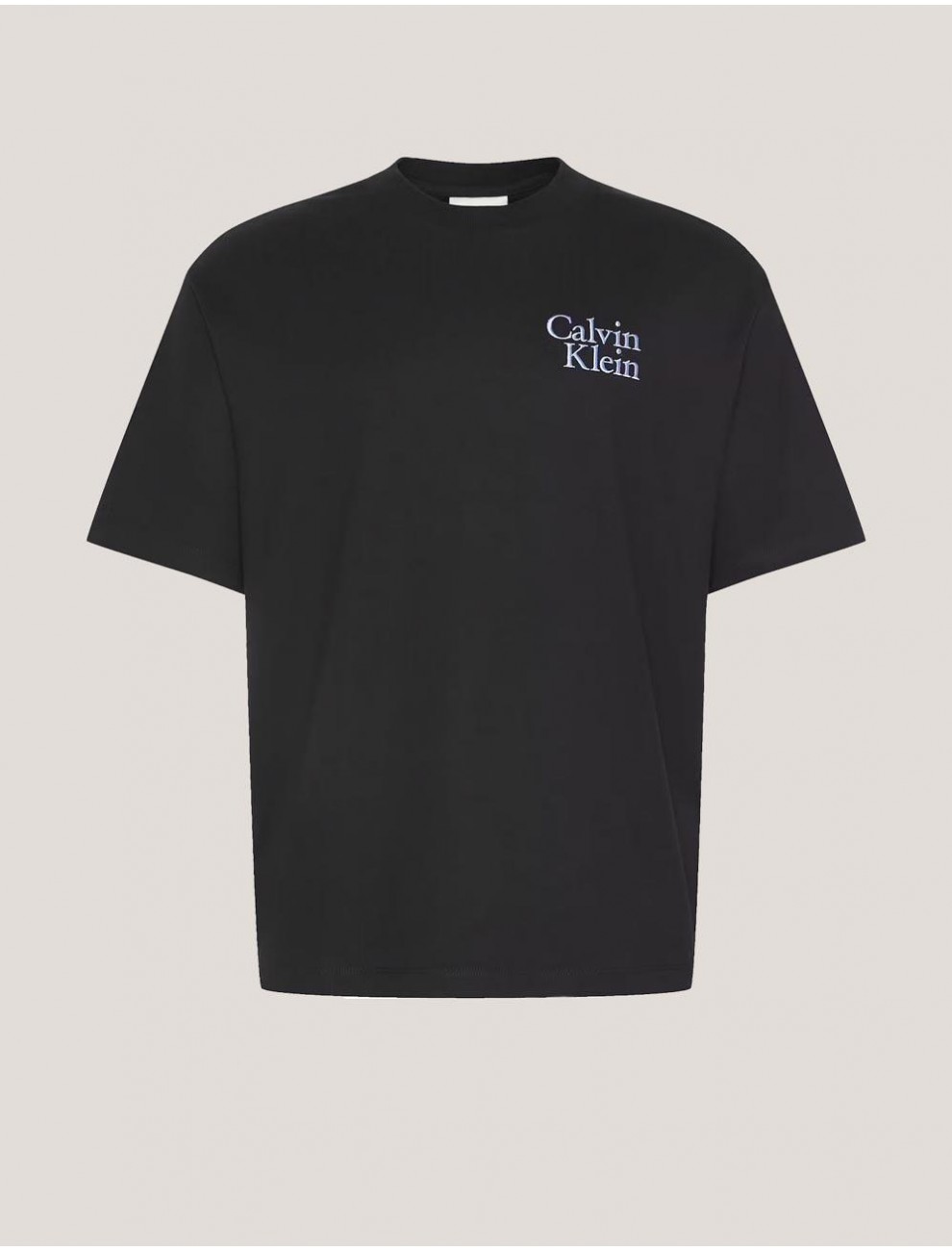 CAMISETA CALVIN KLEIN CLVN RSRT SCR NEGRO