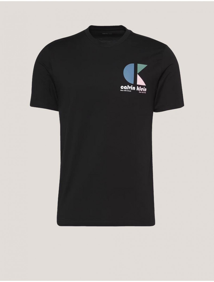 CAMISETA CALVIN KLEIN CK BH LOGO GRAPHIC TEE NEGRO