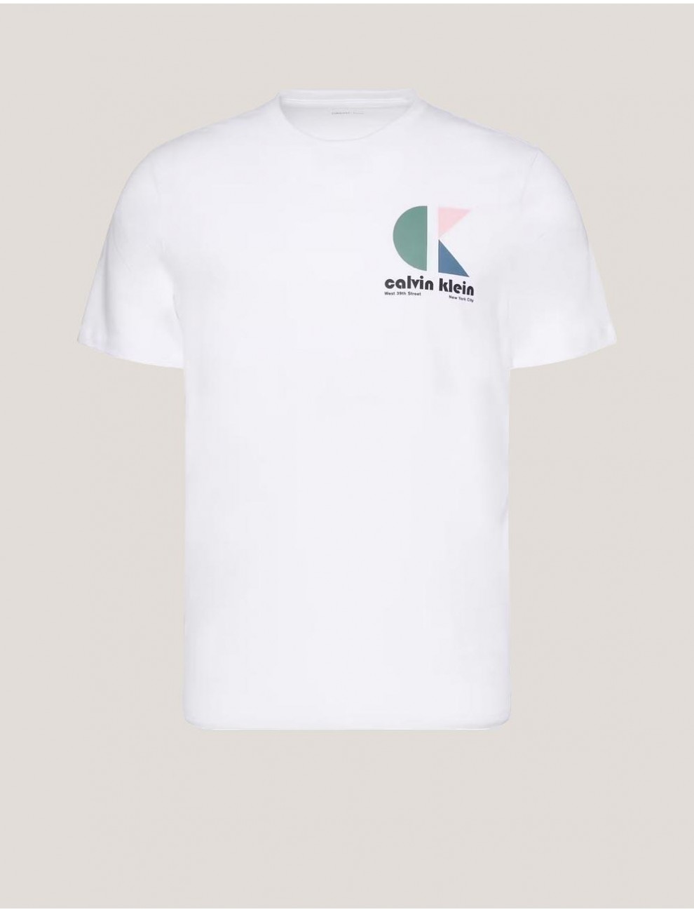 CAMISETA CALVIN KLEIN CK BH LOGO GRAPHIC TEE BLANCO