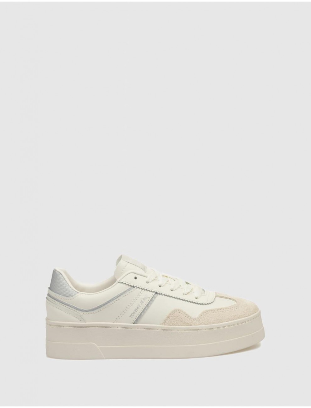ZAPATILLA TOMMY HILFIGER THE GREENWICH FLATFORM BEIG