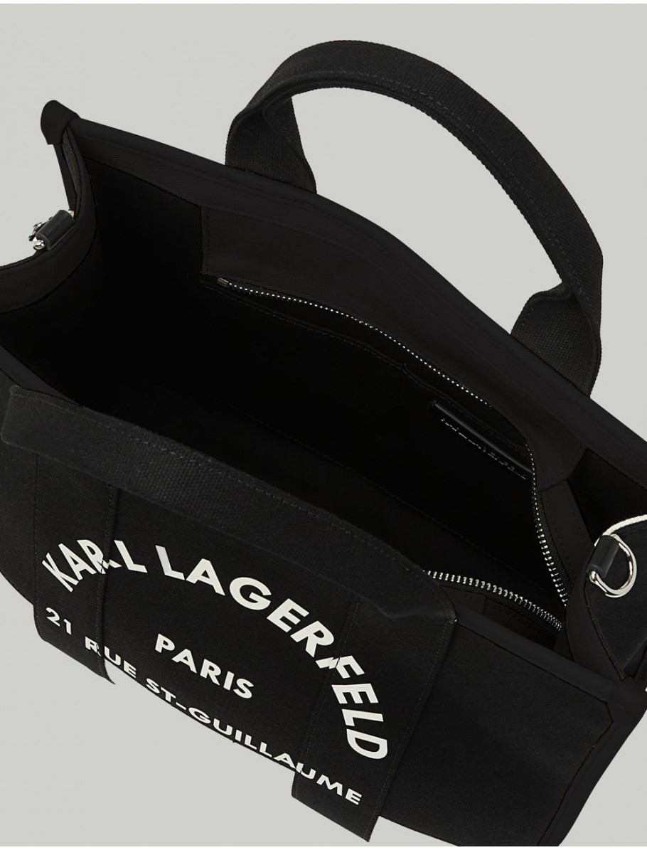 BOLSO KARL LAGERFED K RSG SQUARE MD TOTE NEGRO