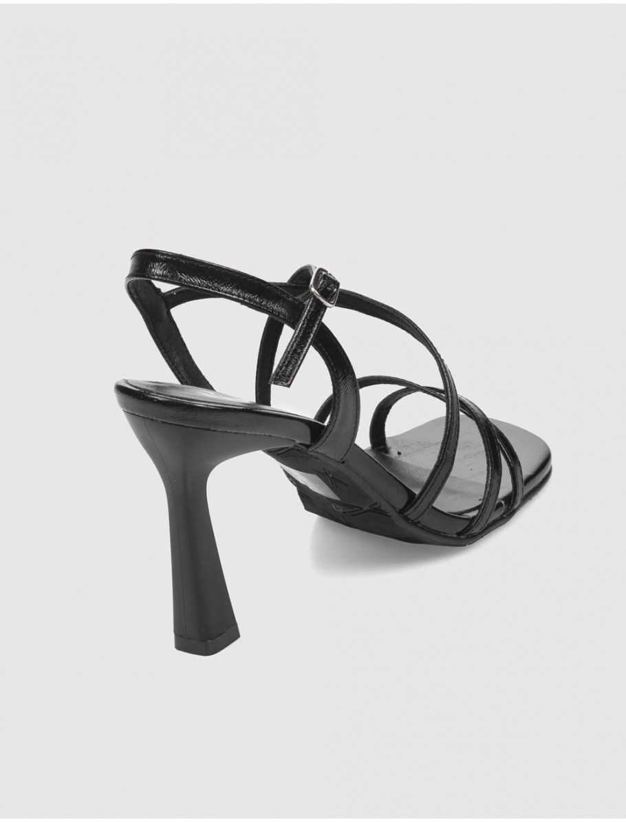 SANDALIA OBVIO SHOES EBLA NEGRO