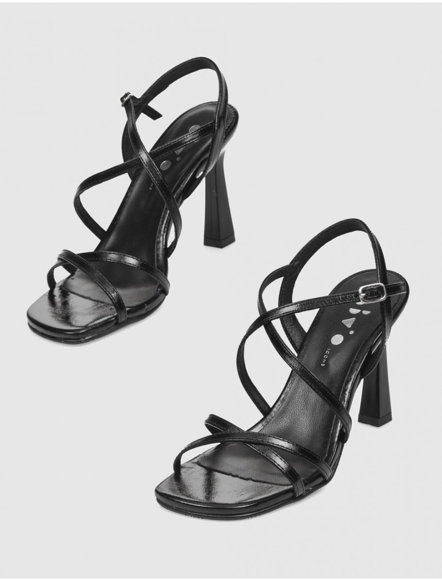 SANDALIA OBVIO SHOES EBLA NEGRO