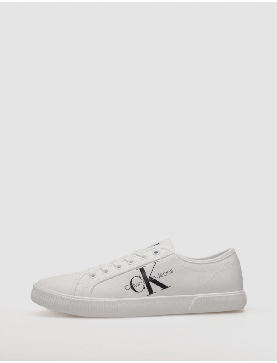 ZAPATILLA CALVIN KLEIN ESSENTIAL VULCANIZED 1 BLANCO