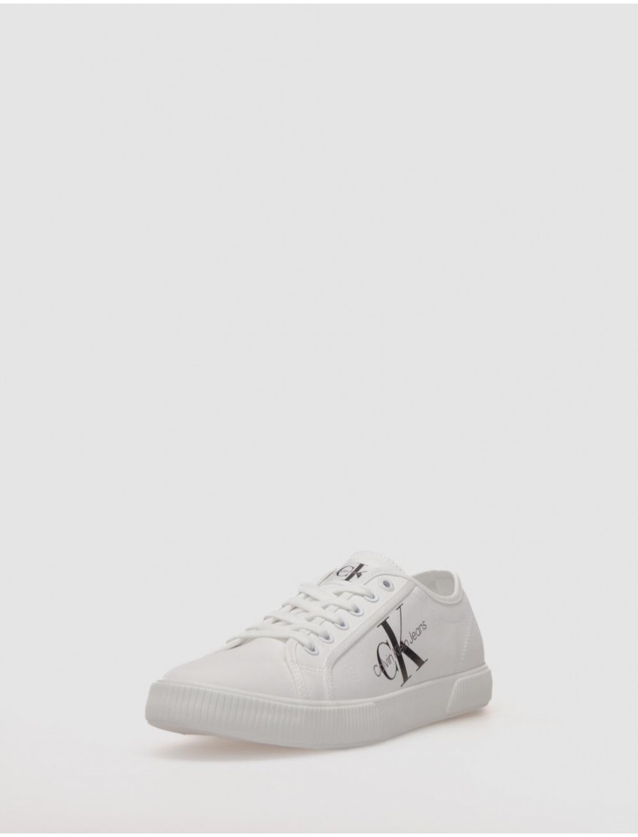 ZAPATILLA CALVIN KLEIN ESSENTIAL VULCANIZED 1 BLANCO