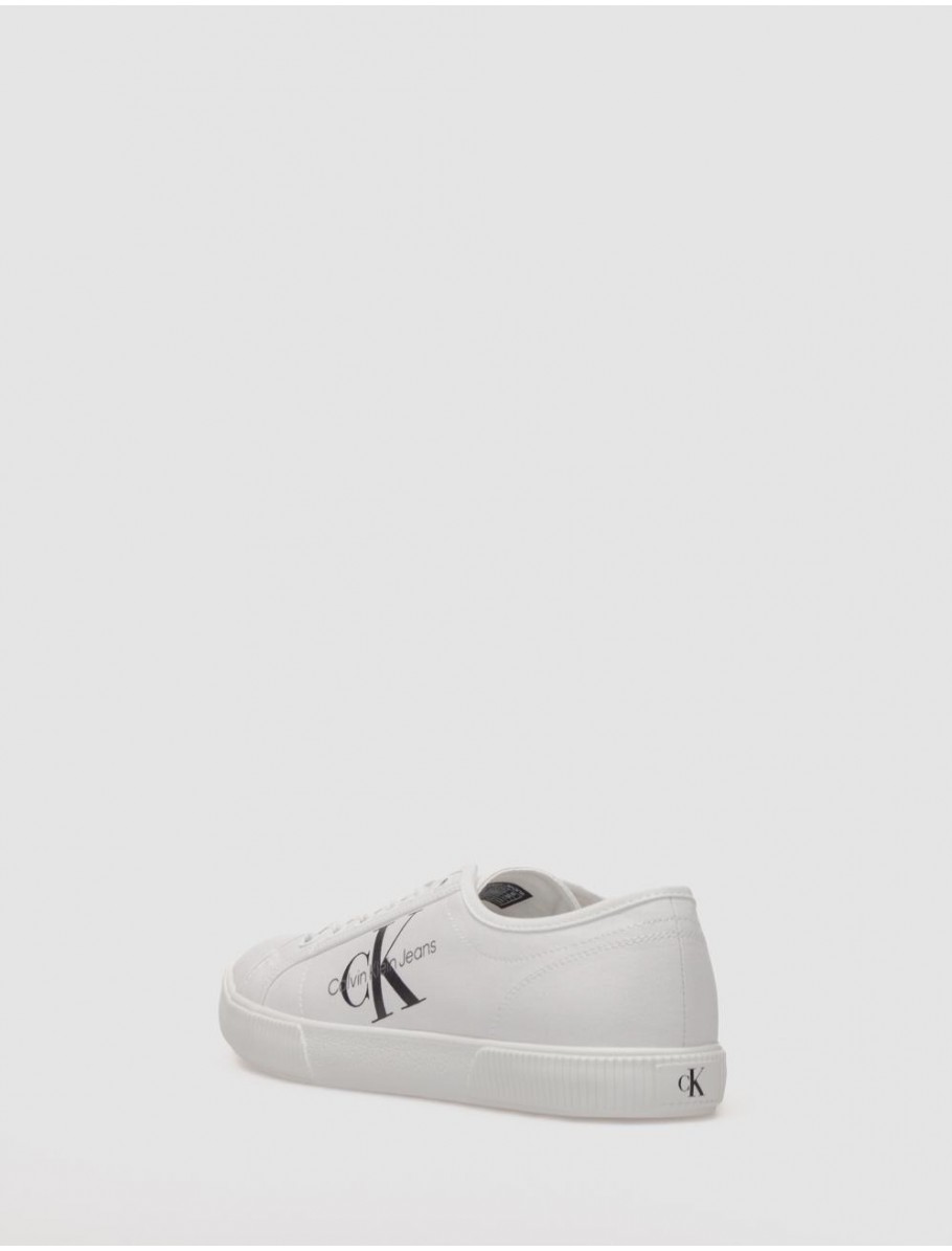 ZAPATILLA CALVIN KLEIN ESSENTIAL VULCANIZED 1 BLANCO