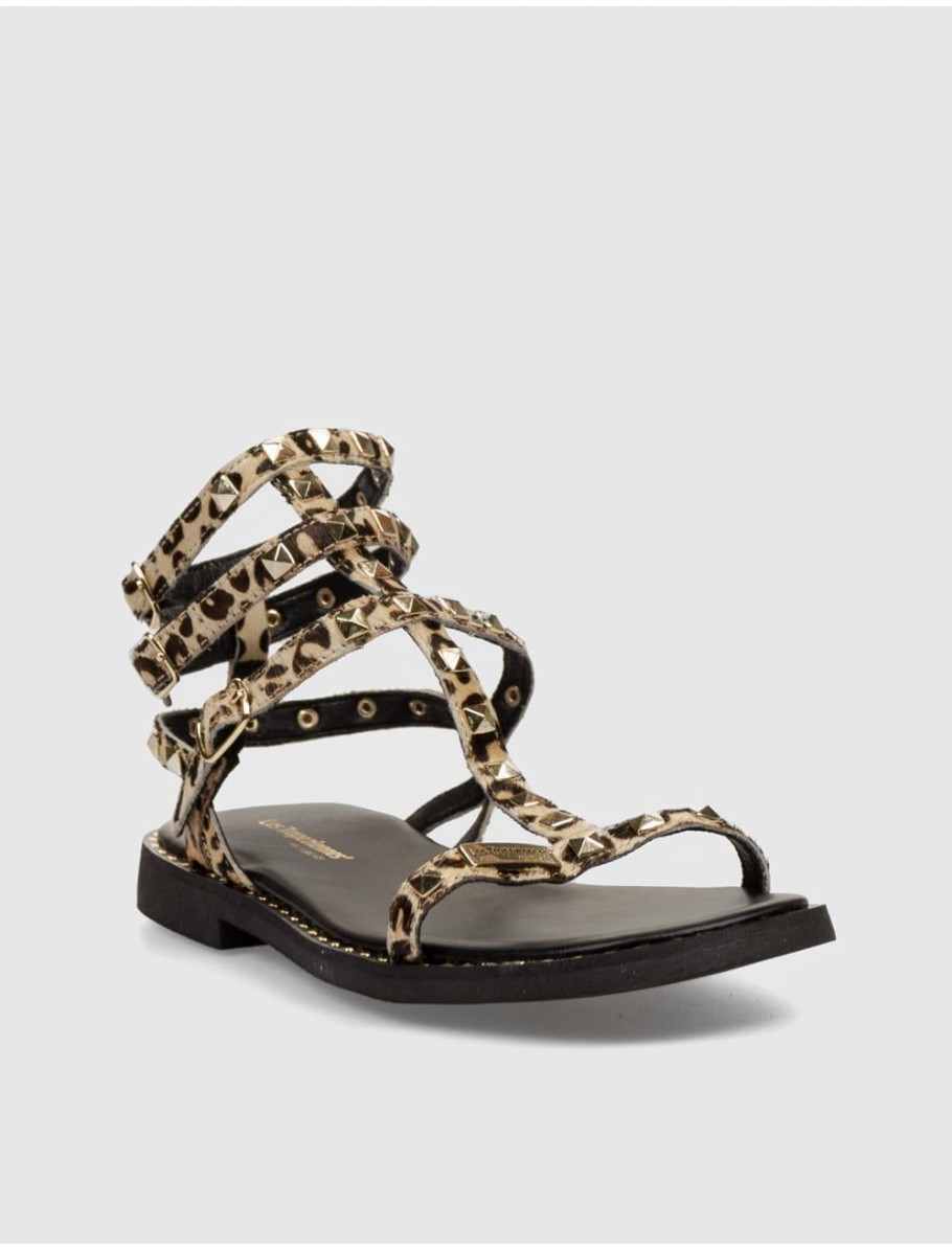 SANDALIA LETROPEZIES CORALIE LEOPARDO