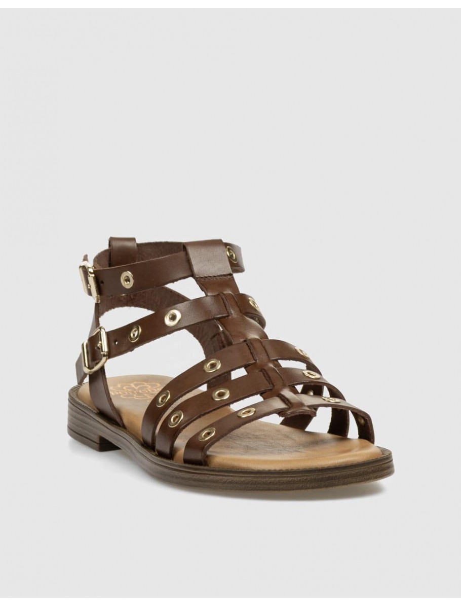 SANDALIA PORRONET 3126 MOKA