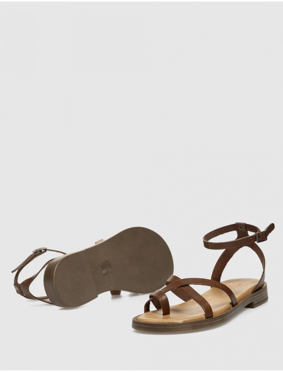 SANDALIA PORRONET 3131 MOKA