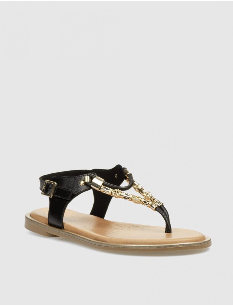 SANDALIA PORRONET 3112 NEGRO