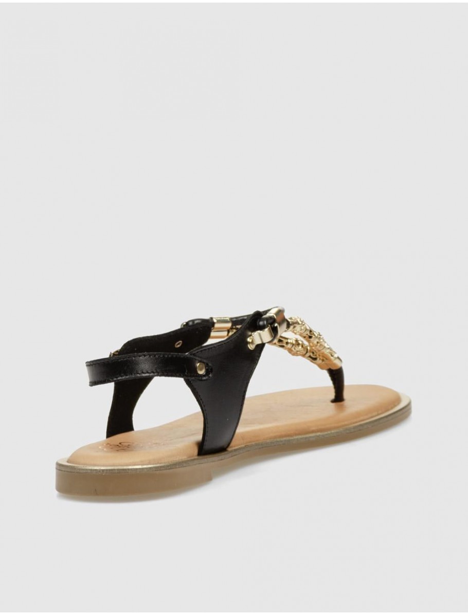SANDALIA PORRONET 3112 NEGRO