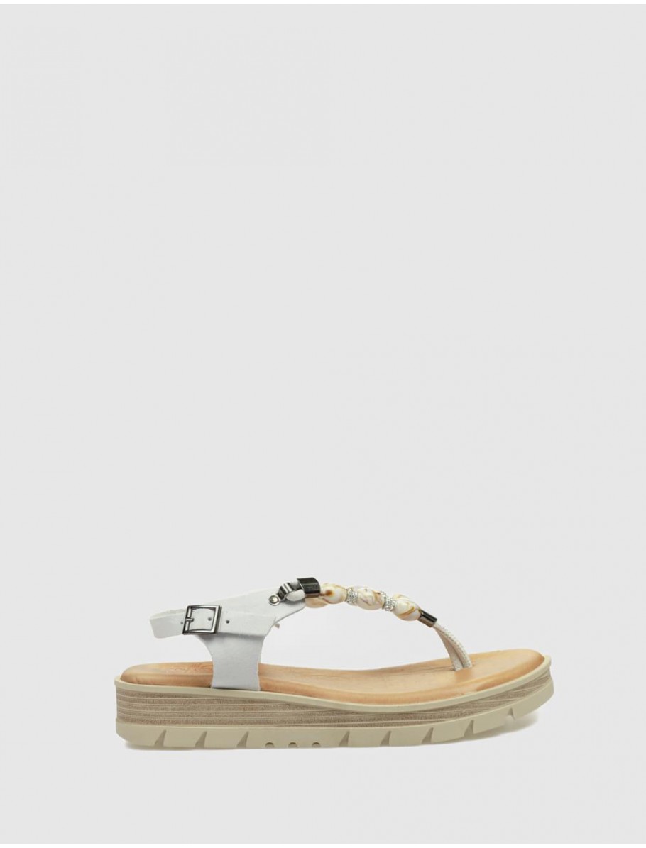 SANDALIA PORRONET 3144 BLANCO