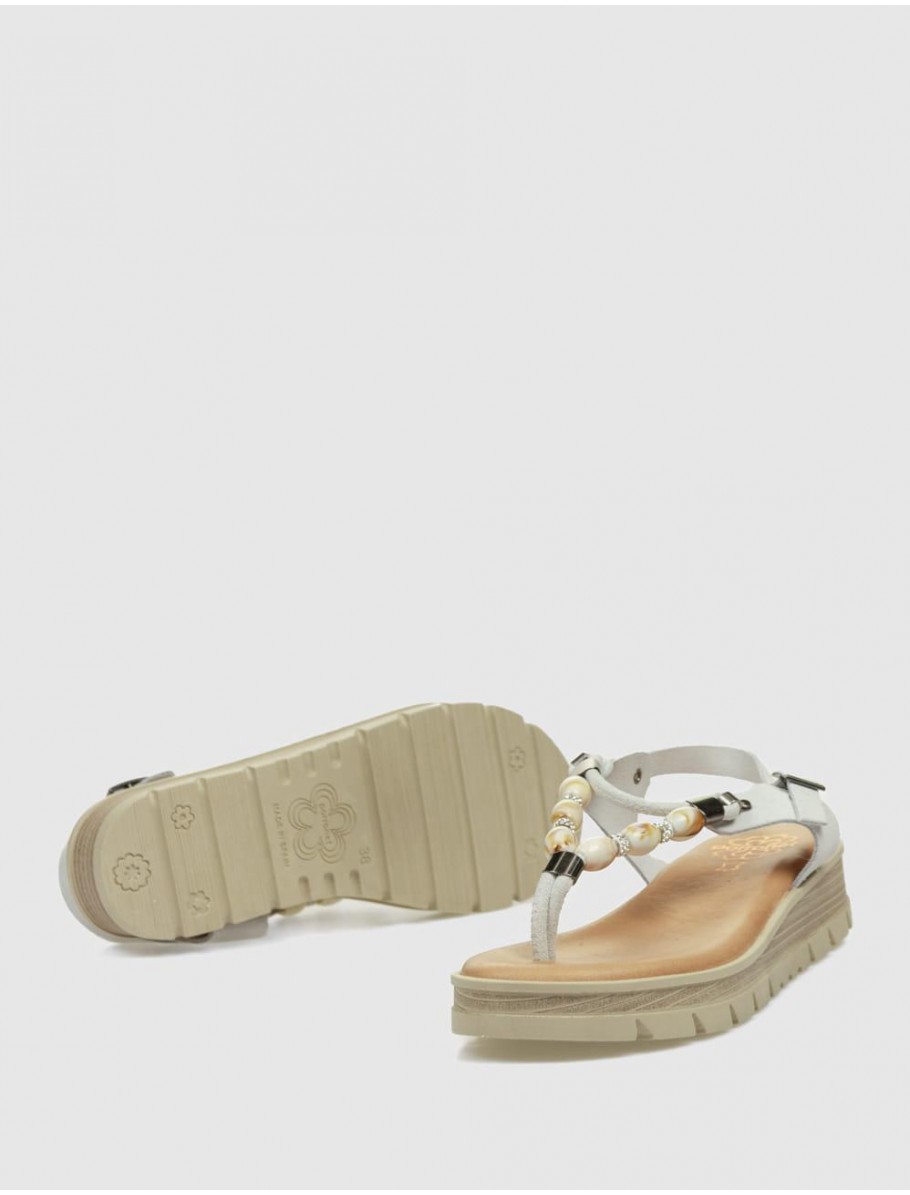SANDALIA PORRONET 3144 BLANCO