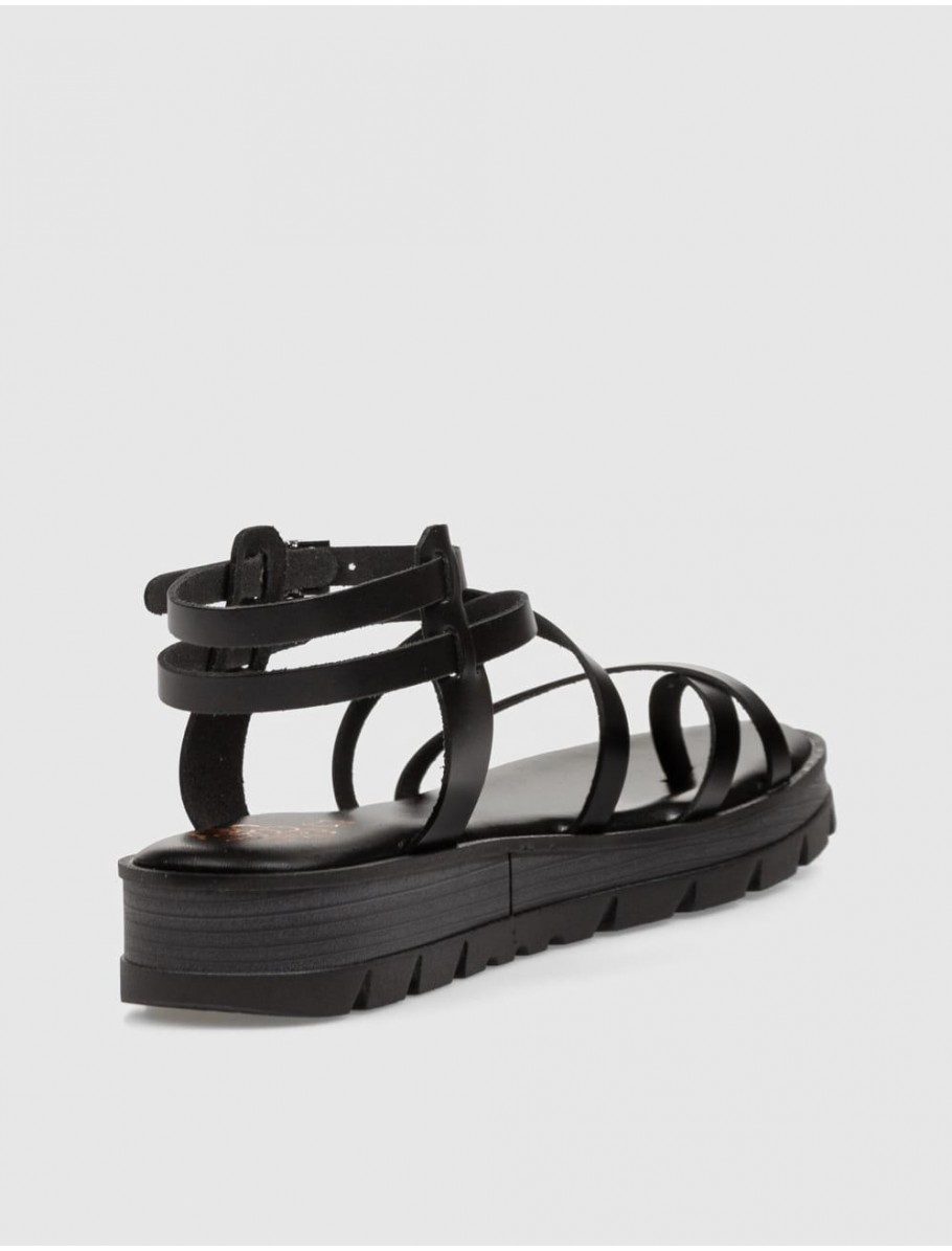 SANDALIA PORRONET 3142 NEGRO
