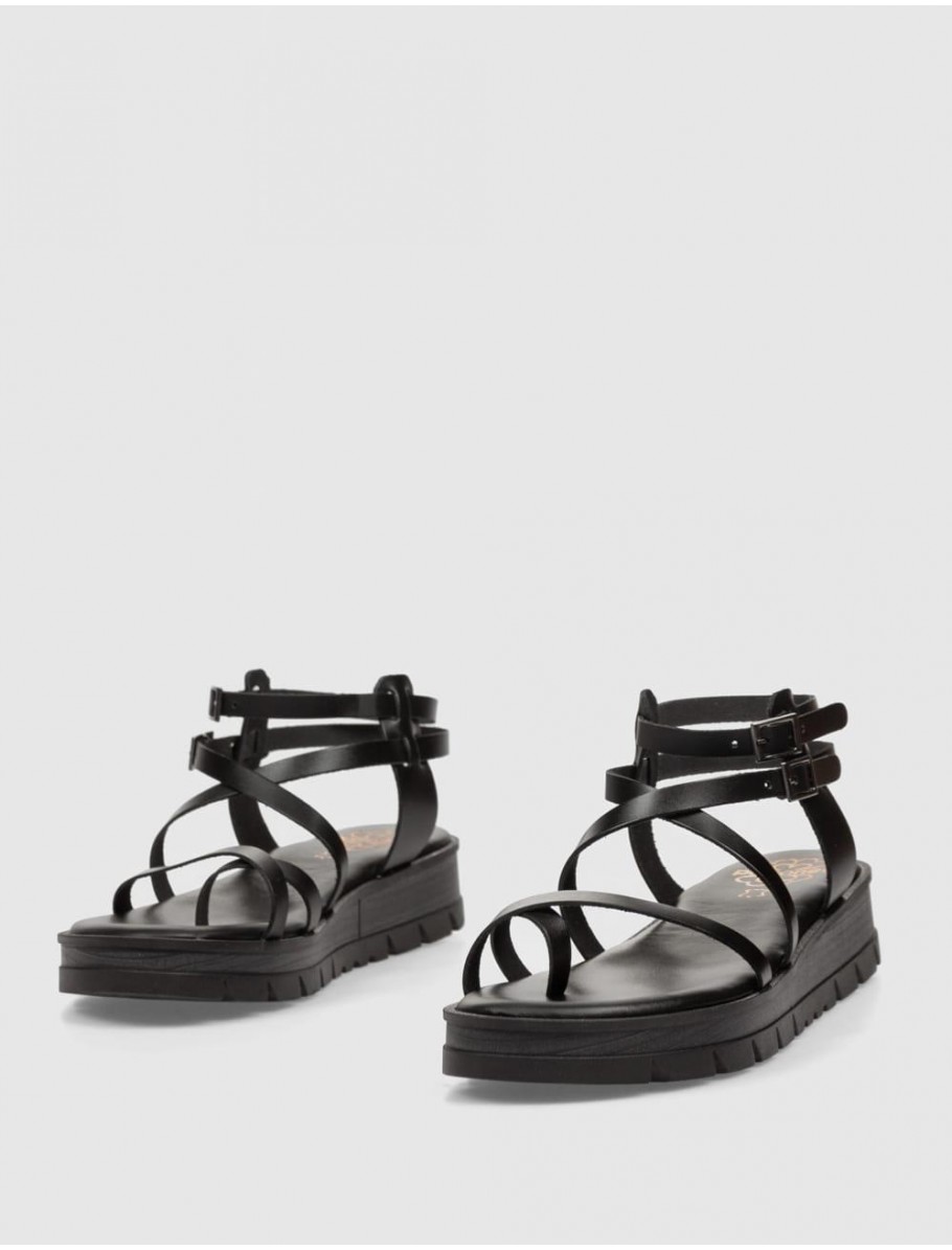 SANDALIA PORRONET 3142 NEGRO