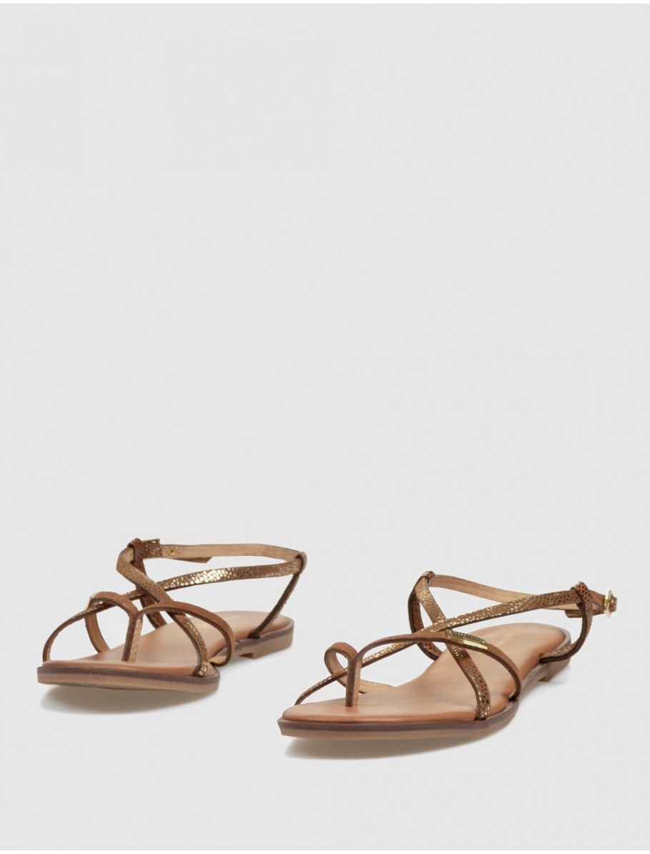 SANDALIA LETROPEZIES MONAGUM MARRoN